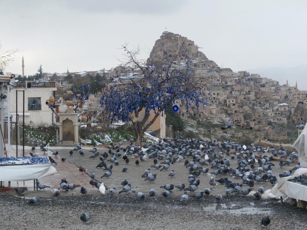 Erciyes Stone Hotel Uchisar Exterior foto